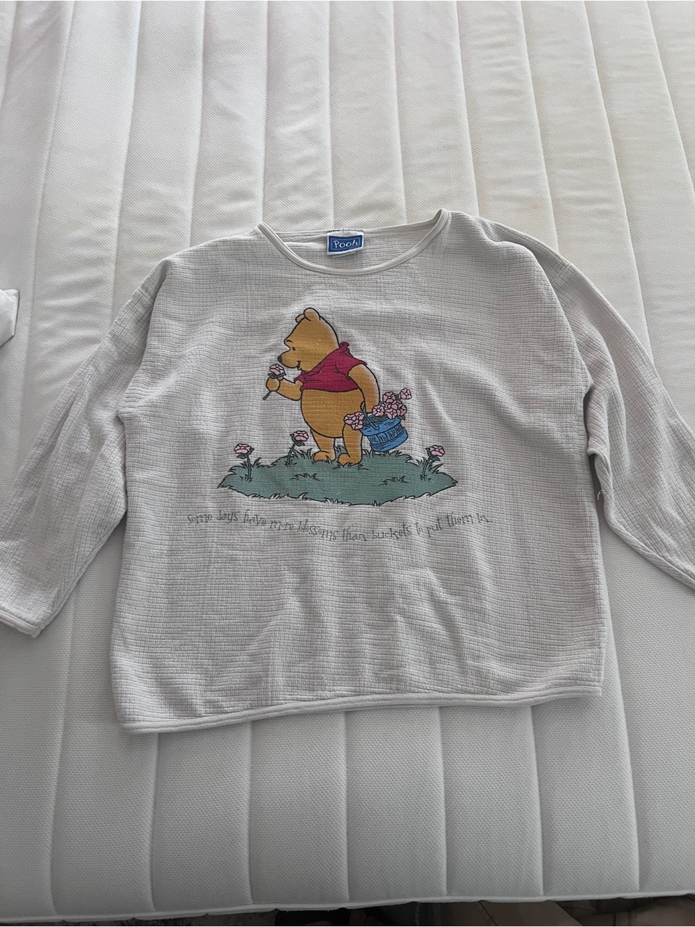 Vintage Winnie the Pooh Cream Graphic Sweatshirt